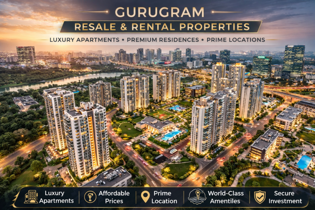 gurugram resale and rental properties