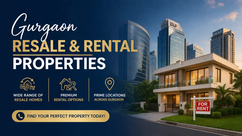Gurgaon resale homes and rental properties